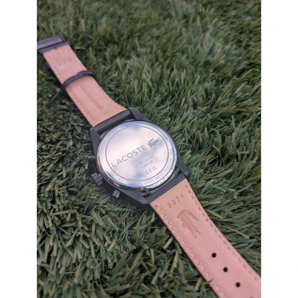 Lacoste‎ Boston Men's Chronograph Watch Moss Green Stainless Steel